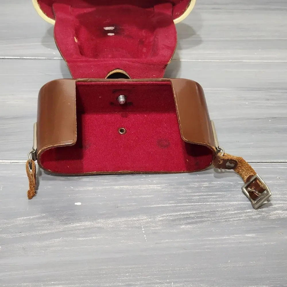 Vintage Leather Camera Case for Zeiss Ikon AG Camera 20 7510 Made‎ in Germany